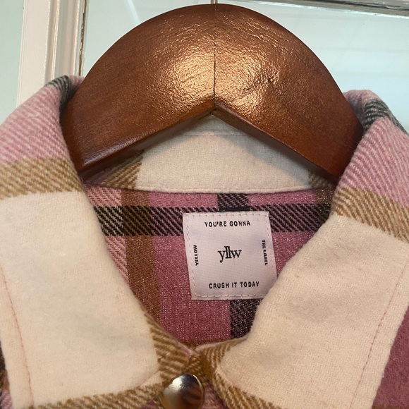 NWOT YLLW The Label Flannel - Picture 5 of 5